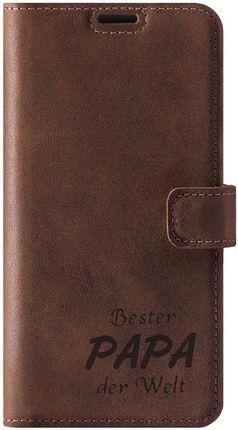 Wallet case - Orzechowy - Bester Papa (51346-252)