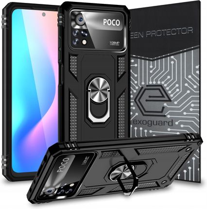 Case Etui Pancerne+szkło do Xiaomi Poco X4 Pro 5G (ca78b1e5-e22b-44a5-bb64-14f51f1b7dfb)