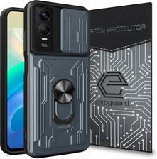 Etui Pancerne Obudowa Case+szkło do Vivo Y76 5G (521e33fc-3589-40e3-a6af-d2377666edb9)