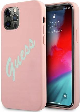 ETUI GUESS DO IPHONE 12 PRO SILICONE POKROWIEC (1038573294)