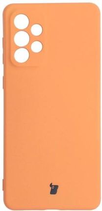 Etui Bizon Case Silicone Galaxy A73 5G, pomarańczowe (34275)