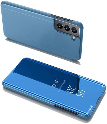 Clear View Case futerał etui z klapką Samsung Galaxy S22 niebieski (115018)
