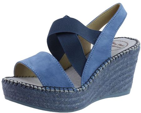 Niebieskie sandały damskie Toni Pons Loe-A 38