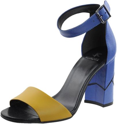 niebieskie Sandały damskie KORDEL PAULA18 buty 39