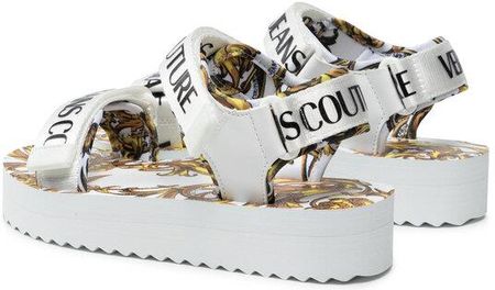 Versace Jeans Couture Sandały 72VA3SX4 Biały - Ceny i opinie