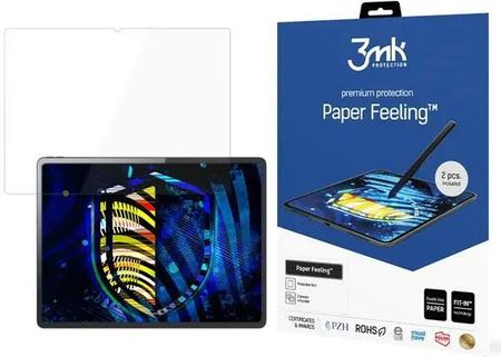 3MK PaperFeeling Lenovo Tab P12 Pro 12.6" 2szt/2psc Folia (350572)