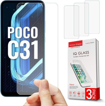 3SZT Niepękające Szkło Xiaomi Poco C31 (63c84886-e395-434d-9c3d-ee31d24bb326)