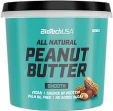 Zdjęcie BIOTECH Peanut Butter 1000 g masło orzechowe - Drobin