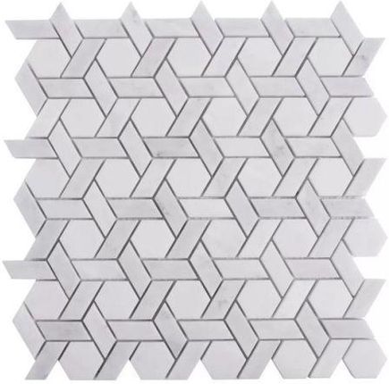 Dunin Carrara White Armor Mozaika Kamienna 29x30