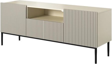 Bogart Szafka Rtv Nicole 150Cm Z Wnęką Kaszmir Czarne Nóżki 55545