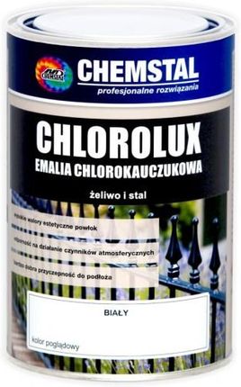 Chemstal Emalia Chlorokauczuk 5l Biały