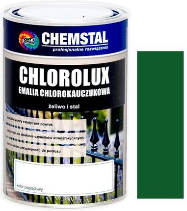 Chemstal Emalia Chlorokauczuk 5l Zielony