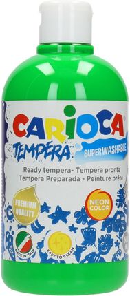 Carioca Farba Tempera Neon Zielona 500ml