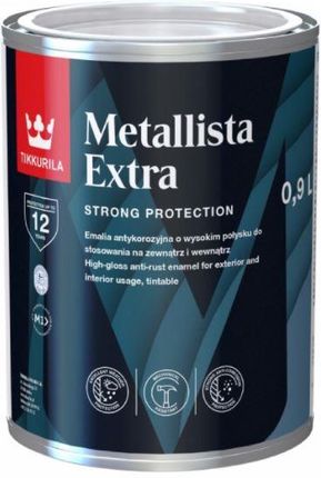 Tikkurila Metallista Extra 0,9l Biała