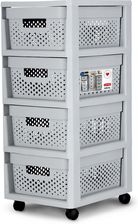 Zdjęcie CURVER REGAŁ KOMODA 4X11L SZUFLADY INFINITY AŻUR - Białystok