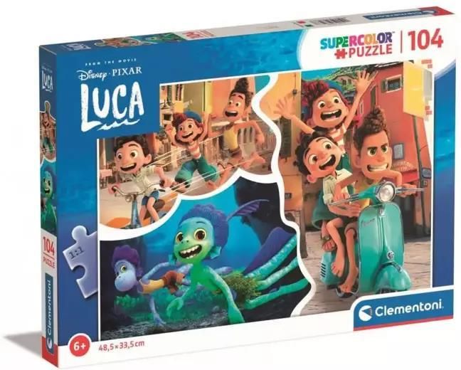 Clementoni Puzzle 104El. Super Kolor Luca - Ceny i opinie - Ceneo.pl