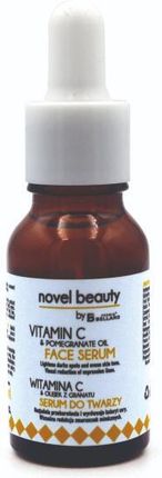 Fergio Bellaro Serum Do Twarzy Z Witaminą C I Olejkiem Z Granatu Novel Beauty Vitamin C & Pomegranate Oil Face Serum 15 ml