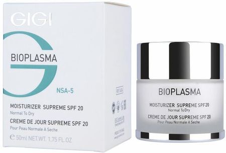 Krem Gigi nawilżający Do Suchej Skóry Z Filtrem Spf20 Bioplasma Moist Dry Spf20 na dzień 50ml