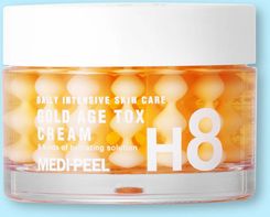 Krem Medi Peel Przeciwzmarszczkowy Kapsułkowy Z Ekstraktem Ze Złotego Jedwabnika Gold Age Tox Cream na dzień i noc 50g