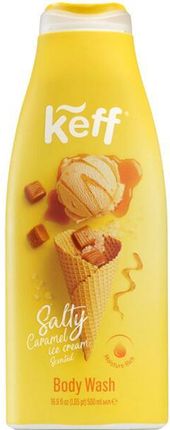 Keff Żel Pod Prysznic Lody Z Solonym Karmelem Ice Cream Shower Gel 500 Ml
