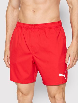 Puma Szorty kąpielowe 935088 Czerwony Regular Fit