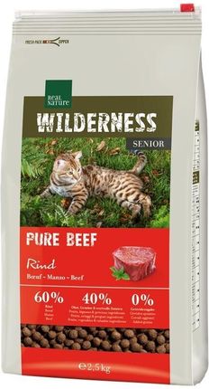 Real Nature Wilderness Pure Beef Senior Wołowina 2,5Kg