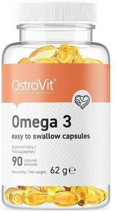 Kapsułki OSTROVIT Omega 3 Easy To Swallow 90 szt.
