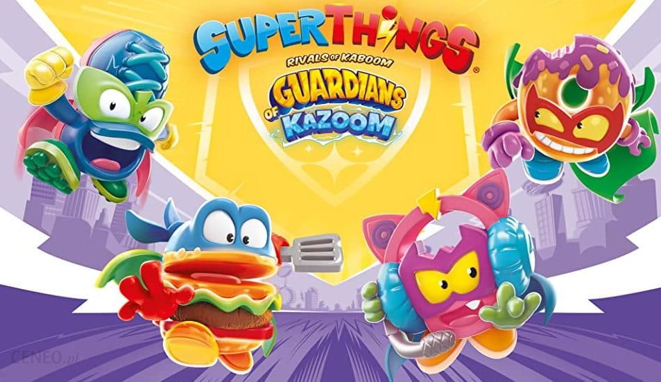 Superthings 9 Guardians of Kazoom Alarm Clock Super Zings 7 Colors Change  Touch Light Toys Action Figures for Boys Kids Gifts