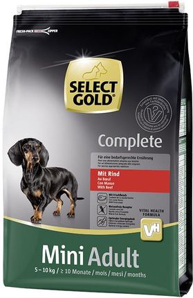 Select Gold Complete Mini Adult Wołowina 4Kg