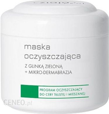 ziaja Pro Maska oczyszczająca z glinką zieloną + mikrodermabrazja 250ml