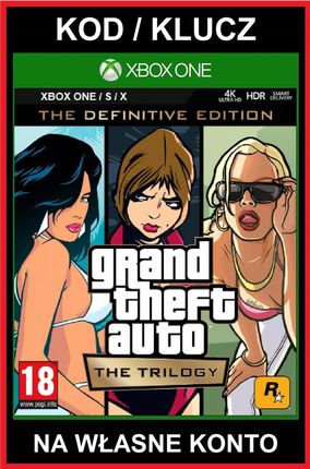 Grand Theft Auto The Trilogy The Definitive Edition (Xbox Series Key)