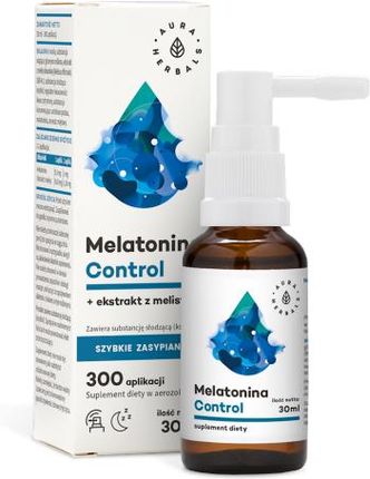 Aura Herbals Melatonina Control + Melisa Aerozol 30ml