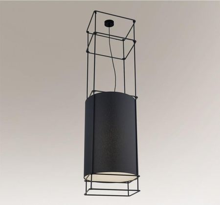 Shilo Lampa wisząca PAA BLACK DOHAR ∅40 cm 9552 9551, abażurów Mosiądz - MO (Shilo9551)