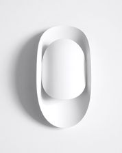 Zdjęcie SOLLUX LIGHTING Kinkiet TEAR biały lampa ścienna stal nowoczesna oprawa 1xG9 - Milicz