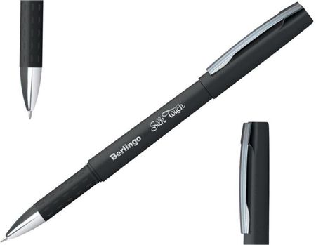 Długopis Żelowy Berlingo Slik Touch 0,5Mm Czarny