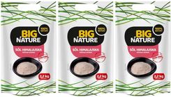 Mix Brands Zestaw 3 x Sól Himalajska Różowa Drobna 2,2 kg Big Nature
