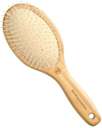Olivia Garden Bamboo Touch Collection Detangle Nylon bambusowa szczotka do rozczesywania włosów | rozmiar M