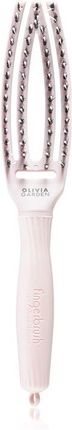 Olivia Garden Szczotka do Włosów Finger Brush Small Pastel Pink