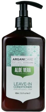 Arganicare Aloe Vera Leave In Conditioner Odżywka Bez Spłukiwania Do Włosów Suchych i Matowych 400 ml