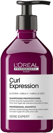 L'Oreal Professionnel Serie Expert Curl Expression kremowy szampon intensywnie nawilżający do włosów kręconych 500ml