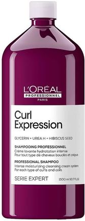 L'Oreal Professionnel Serie Expert Curl Expression kremowy szampon intensywnie nawilżający do włosów kręconych 1500ml