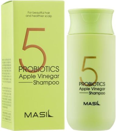 Masil Łagodny Szampon Bezsiarczanowy Z Probiotykami I Octem Jabłkowym - 5 Probiotics Apple Vinegar Shampoo 150 Ml