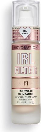 Makeup Revolution Irl Filter Podkład O Długotrwałym Działaniu Odcień F1 23 ml