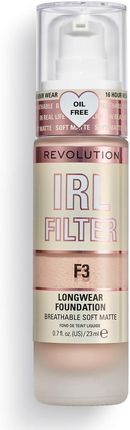 Makeup Revolution Irl Filter Podkład O Długotrwałym Działaniu Odcień F3 23 ml