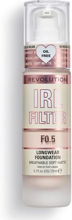 Makeup Revolution Irl Filter Podkład O Długotrwałym Działaniu Odcień F5 23 ml