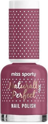 Miss Sporty _Naturally Perfect Nail Polish Lakier Do Paznokci 021 Sweet Cherry 8 Ml 