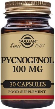 Solgar Emaga Wyciąg z kory sosny i pycnogenol 100 mg 30 Kaps.