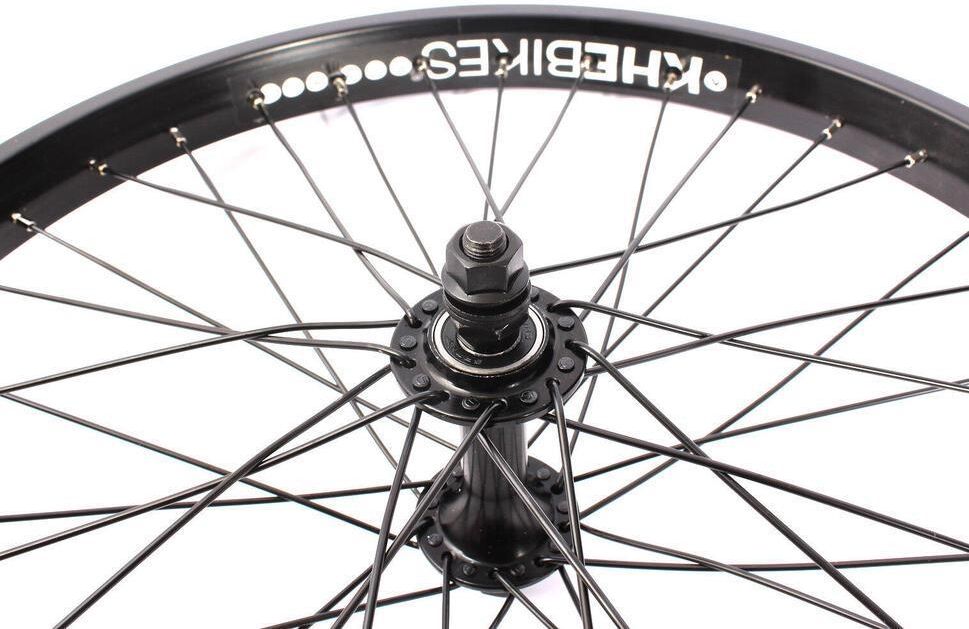 BMX フロントホイール KHEBIKES FRONT WHEEL BLACK BMX フロントホイール KHEBIKES FRONT WHEEL BLACK