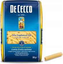 Zdjęcie De Cecco Makaron Zita Tagliata N118 500g Pasta - Gdańsk