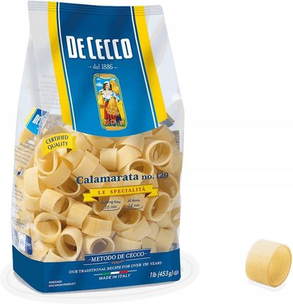 De Cecco Makaron Calamarata 129 500g Włoski